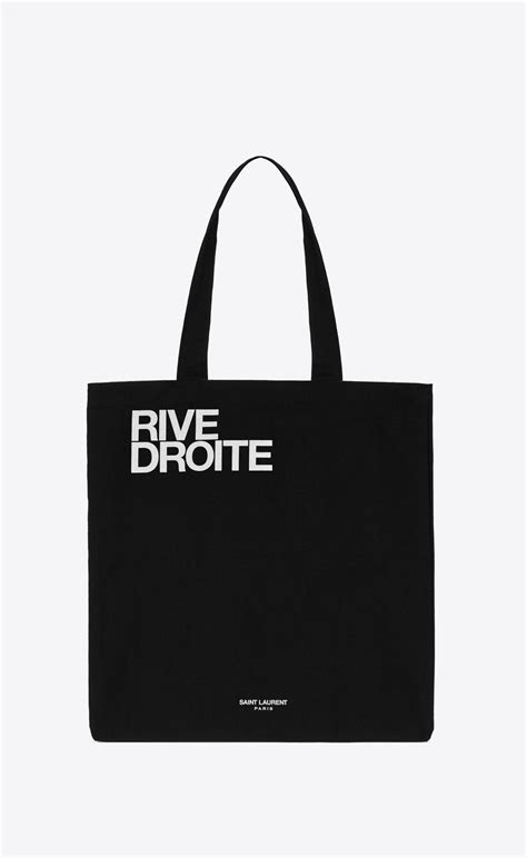 saint laurent tote bag rive droite|yves saint laurent shopping tote.